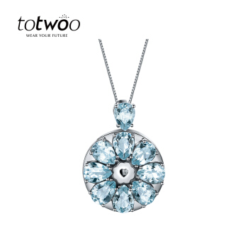 心有灵犀 totwoo 兔兔智能珠宝吊坠 流星花园同系列杉菜佩戴 兼容安卓苹果 APP控制蓝牙连接 远程互动 蓝托帕