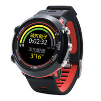宜准（EZON） 智能户外运动手表时尚彩屏多功能动态光心率防水跑步马拉松计步GPS定位表 E2A12