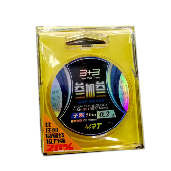 MRT PRODUCTS 名人堂鱼线-叁加叁子线0.2号