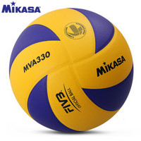米卡萨（mikasa）自营排球 5号比赛训练排球 学生中考软皮 沙滩排球MVA330