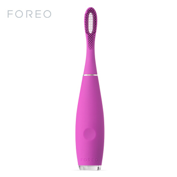 斐珞尔（FOREO）逸萨 ISSA mini2代 硅胶智能电动牙刷 充电式防水声波刷牙 声波震动清洁牙刷 梦幻紫