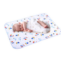 贝吻 婴儿隔尿垫宝宝尿垫双面防水透气护理垫婴儿床上用品70cm*100cm粉色 B2039