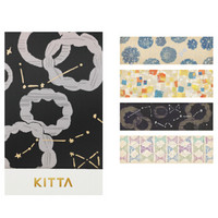 日本锦宫(King Jim)KITTA和纸胶带手账贴纸彩色胶布贴画 KITH003蝴蝶