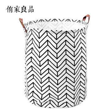 侑家良品 脏衣篓子脏衣篮脏衣服收纳筐 收纳桶 玩具整理 箭头纹