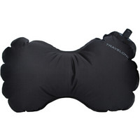 TRAVELON 自充气颈枕靠枕旅行户外办公午睡枕便携充气枕 12510 黑色500