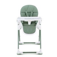 爱音（Aing）儿童餐椅 欧式多功能婴儿餐椅四合一宝宝餐椅免安装可折叠便携式C055 甘蓝绿
