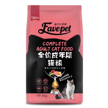 Healsher 海尔仕 至爱成猫粮 4kg