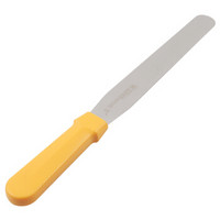 三能 sanneng 奶油刮刀抹刀 一般刮平刀 烘焙工具8”(橘色塑料柄)SN4770
