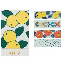 日本锦宫(King Jim)KITTA和纸胶带手账贴纸彩色胶布贴画 KITH004陶器