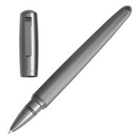 HUGO BOSS 纯粹系列纹理黑铬宝珠笔 HSY6035 签字笔 商务送礼 生日礼物 文具 礼品笔