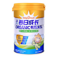 味奇（WeiCKY）每日成长婴幼儿辅食 DHA果蔬小米有机米乳400g（辅食添加初期-36个月适用）