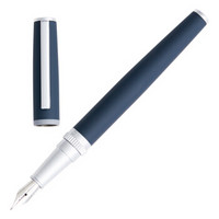 HUGO BOSS 传动系列蓝色墨水笔 HSG8022N 钢笔 商务送礼 生日礼物 文具 礼品笔