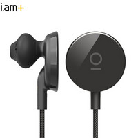 i.am+ Buttons Ceramic 陶瓷版 无线运动蓝牙耳机 磁吸入耳式可通话耳机 黑色