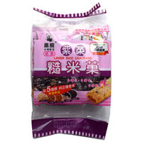 中国台湾 黑熊 进口粗粮饼干糕点 休闲零食 糙米卷能量棒 紫菜糙米果 160g