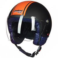 坦克（Tanked Racing）摩托车头盔头盔电动车头盔T583四季通用 循环透气舒适 XXL码 亚黑光彩