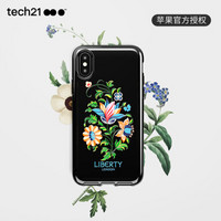 Tech21苹果新品iphone Xs Max手机壳 6.5英寸 保护套 Liberty系列之假面花  摄像头保护 支持无线充电