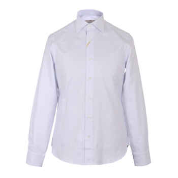 CANALI 康纳利 男士白色棉质长袖衬衫 X18 GD00998 402 39码