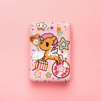 亿觅(emie) tokidoki系列充电宝 10000毫安 双USB输出 小巧体积轻薄便携 独角兽