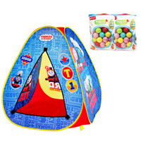 托马斯与朋友 儿童帐篷套装-5(宝宝玩具屋T0118+5.5cm海洋球玩具200个F0520)