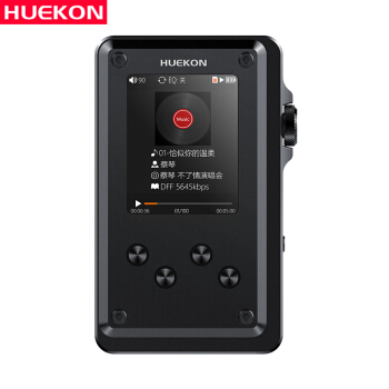 琥客（HUEKON）HK-M8 8G无损降噪HIFI音乐播放器MP3/MP4迷你便携学生随身听 黑色