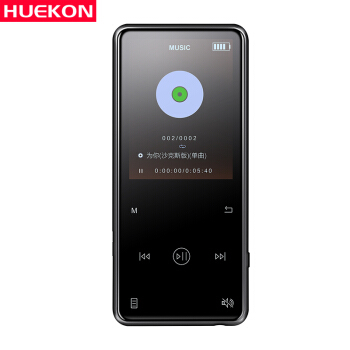 琥客（HUEKON）HK-M10 16G蓝牙运动MP3/MP4音乐播放器迷你学生随身听电子书英语听力外放录音笔 黑色