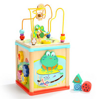 特宝儿（topbright）青蛙五合一铁线绕珠儿童玩具男孩女孩益智玩具宝宝1-3岁生日礼物
