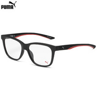 PUMA 彪马 eyewear 男款光学镜架 光学镜架 PU0208O-001 黑色镜框 54mm