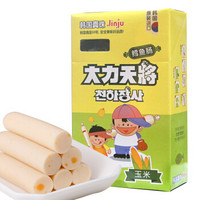 韩国进口 真珠 鳕鱼肠 休闲零食 大力天将 玉米味儿童鳕鱼肠300g(15g*20支）