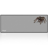 飞遁（LESAILES）800*300*3mm3D蜘蛛灰色游戏电竞鼠标垫 超大电脑键盘桌垫 易清洁