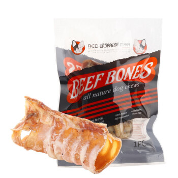 Red Bones红骨 狗狗零食宠物零食磨牙肉块耐啃自然烘干洁齿补钙 牛喉管