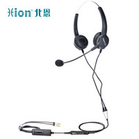北恩（HION）FOR630D-QD 呼叫中心耳麦客服耳机 双插头带线控