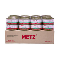 玫斯（metz）宠物零食 泰国进口 猫罐头吞拿鱼银鱼 80g*24罐
