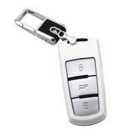 赛邦（SAIBON）大众钥匙包适用迈腾B6 迈腾B7 CC R36 汽车真皮钥匙套 大众钥匙扣