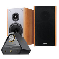 创新（Creative）SoundBlaster X7声卡 + EMU XM7原木棕 发烧级HiFi声霸卡 HIFI音箱组合套装
