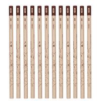 真彩(TRUECOLOR)HB六角杆铅笔 素描绘图学生铅笔 练字写字 三国系列孙权款12支/盒/WP2669