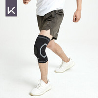 Keep 加强版硅胶弹簧支撑护膝 减震健身护具护膝 一只装 XL码