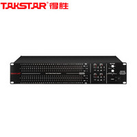 得胜（TAKSTAR）EQ3102均衡器 31波段立体声带重低音输出 信号削波控制 轻巧耐用