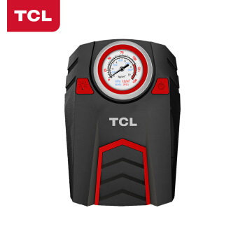 TCL  车载充气泵 汽车打气泵 低音 便携 多功能机械表盘 胎压监测表