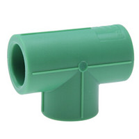 伟星 绿色环保PPR25 6分配件 管材管件 PPR水管配件水暖管件 等径三通25/6分 绿色（10个/袋）
