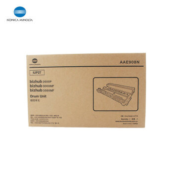 KONICA MINOLTA 柯尼卡美能达 IUP27感光鼓组件 12K (适用2600P/3000MF/3080MF机型)