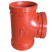 依卡诺 沟槽管件 消防管件  沟槽正三通 沟槽三通 DN65(外径76) 一个价格 20个起售