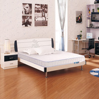 生活诚品 床垫 乳胶床垫 青少年床垫 天然乳胶独立弹簧床垫 双人床垫 1.2米 20CM厚 CD121920