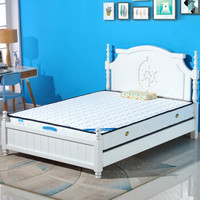 宜眠坊 (ESF) 床垫 3D椰棕弹簧床垫 棕簧两用 白色提花面料 J12 1.2*2.0*0.15米