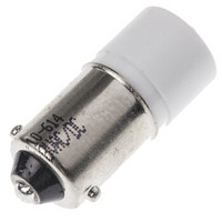欧时RS ProLED指示灯信号灯210614白色BA9s灯泡单芯片