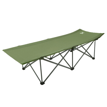 威野营（V-CAMP）户外折叠床 躺椅 单人简易床 办公室午睡午休床 陪护床（绿色）