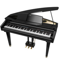 伽利略三角钢琴立式电钢琴全新演奏考级专用琴家庭教学乐器G3黑色烤漆