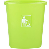 ABEPC 大号塑料垃圾桶30L40升65L四色工业户外加厚包邮厨房家用大垃圾桶40L-H 果绿色无盖