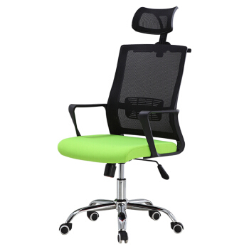金海马（kinhom）电脑椅 办公椅子家用电竞椅人体工学椅老板椅 绿色（钢脚） 7688-D1703