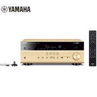 雅马哈（Yamaha）RX-V685 家庭影院音响 7.2声道AV功放机 4K杜比全景声DTS:X 蓝牙WIFI 支持无线环绕 金色