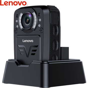 Lenovo/联想 执法记录仪 DSJ-8H 64G 现场行车骑行记录仪 高清夜视触摸屏 钥匙遥控 加密WIFI连接手机 炫酷黑